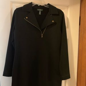 Ralph Lauren black tunic dress
